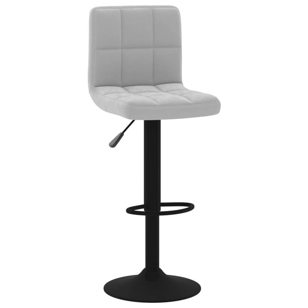 VidaXL Tabouret de bar velours  