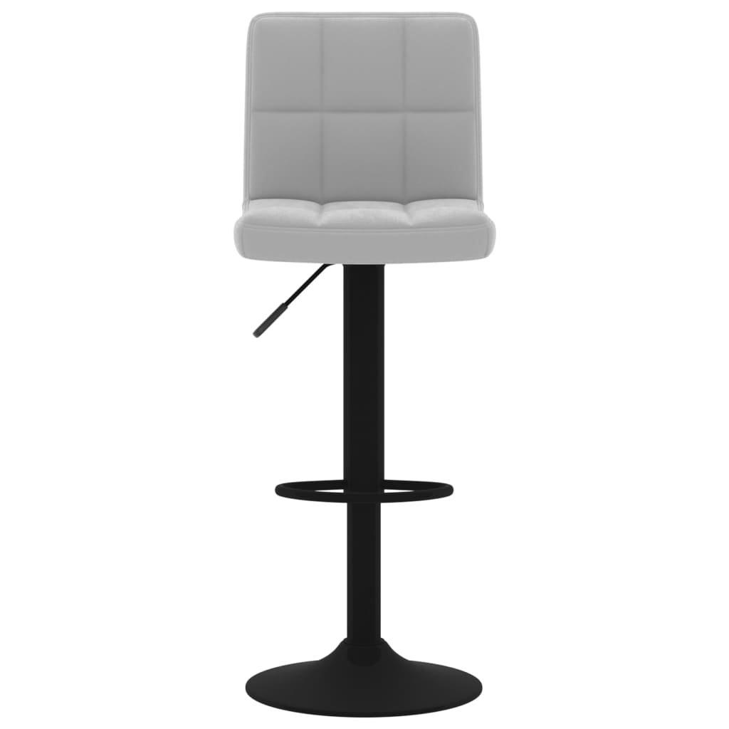 VidaXL Tabouret de bar velours  