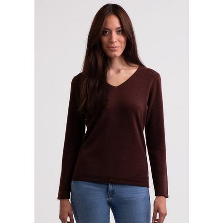 CASH-MERE.CH Pull Cachemire Col V  