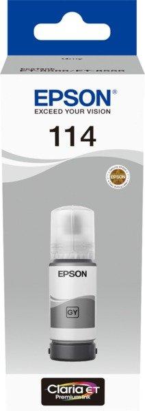 Image of EPSON 114 EcoTank Grey ink bottle - ONE SIZE