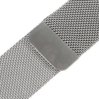 Cover-Discount  Apple Watch 38 / 40mm - Bracelet milanais en acier inoxydable argenté 