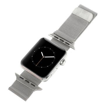 Apple Watch 38 / 40 mm - Bracciale Milanaise in acciaio inossidabile argento