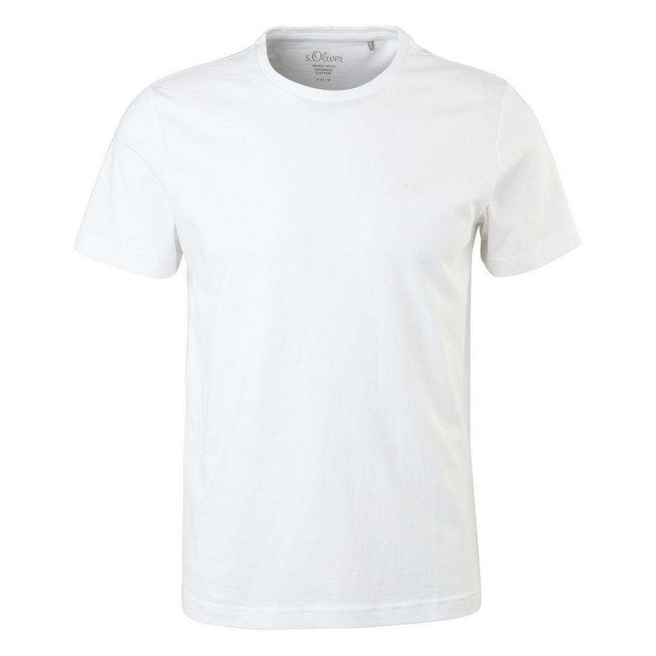 s. Oliver T-shirt  Pack de 4 Confortable à porter-Basic T-Shirt  