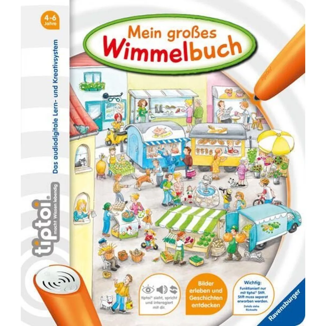 Ravensburger - Tiptoi® Mein großes Wimmelbuch