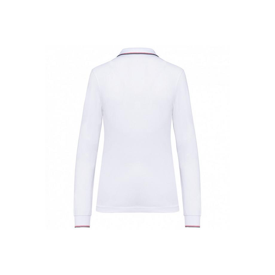 Kariban Polo Manica Lunga in Piqué Maglia  