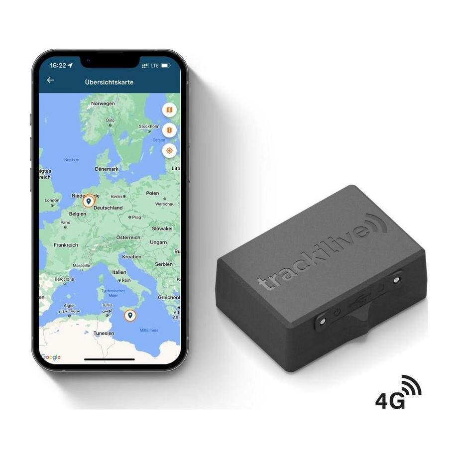 Trackilive  GPS Tracker ohne monatliche Kosten 