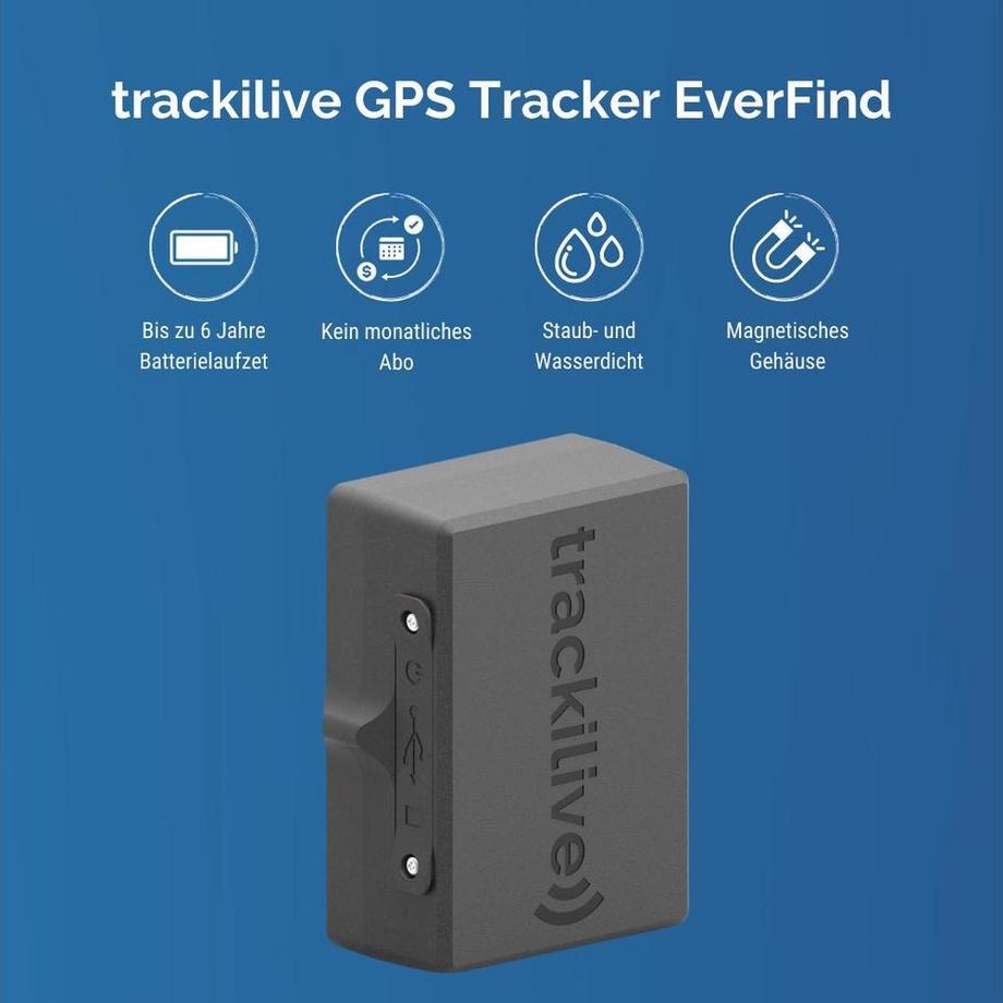 Trackilive  GPS Tracker ohne monatliche Kosten 
