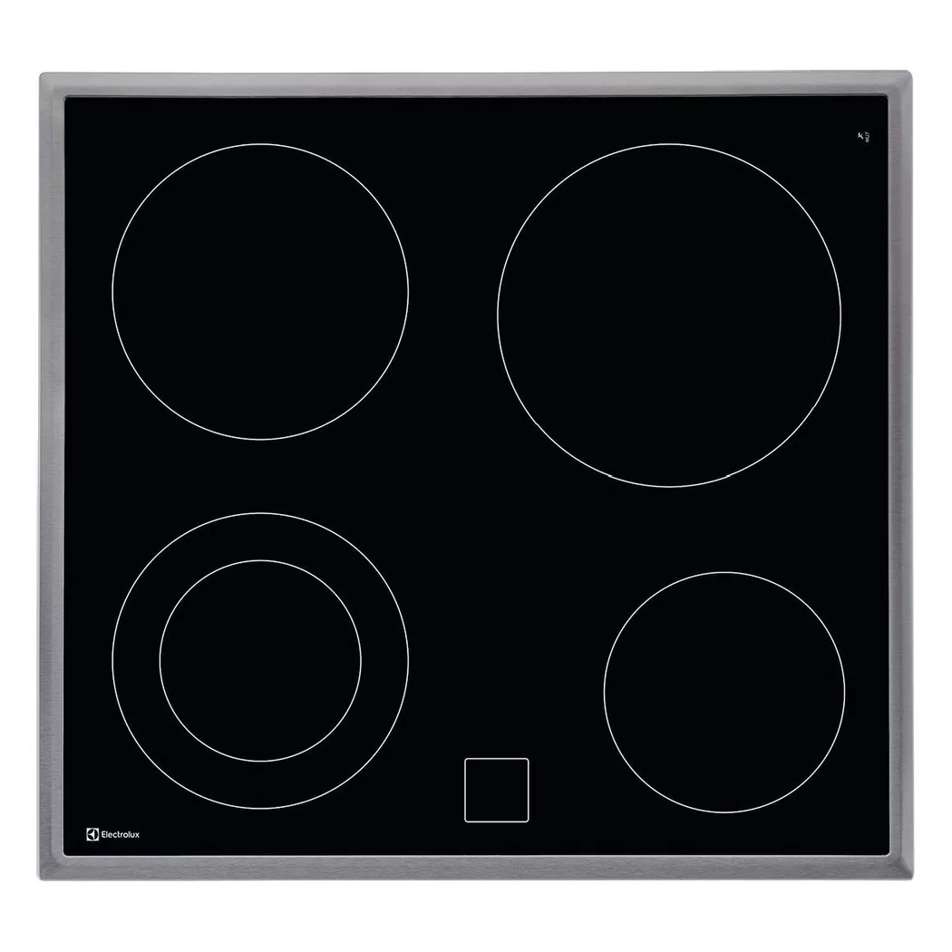 Electrolux GK58PCN Schwarz Integriert Keramik 4 Zone(n)