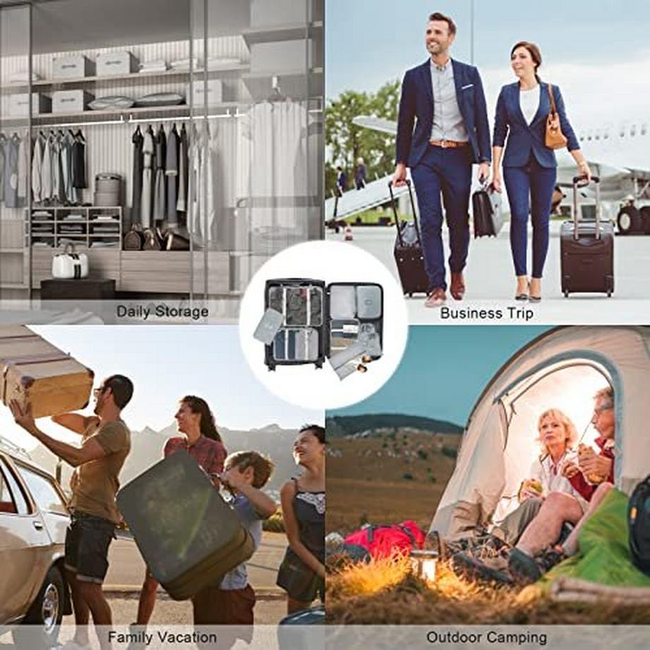 Only-bags.store  Reise Koffer Organizer Set 9-Teilige Packing Cubes 