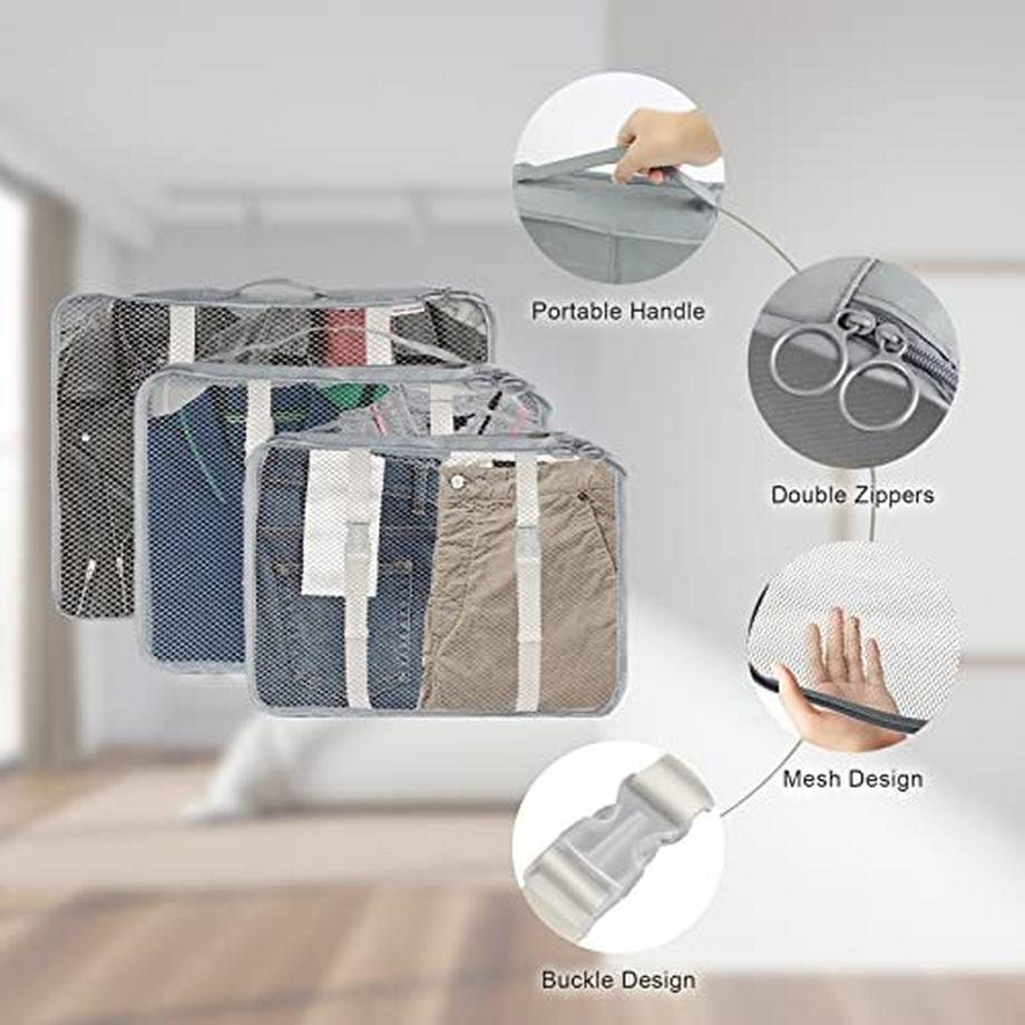 Only-bags.store  Reise Koffer Organizer Set 9-Teilige Packing Cubes 