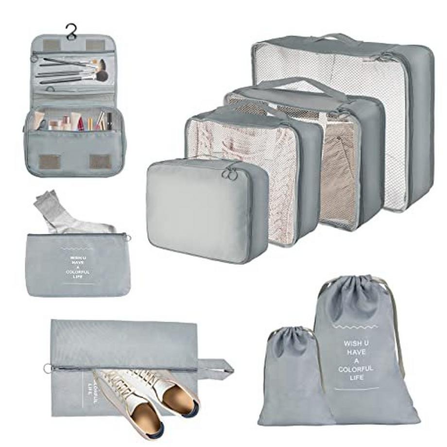 Only-bags.store  Reise Koffer Organizer Set 9-Teilige Packing Cubes 