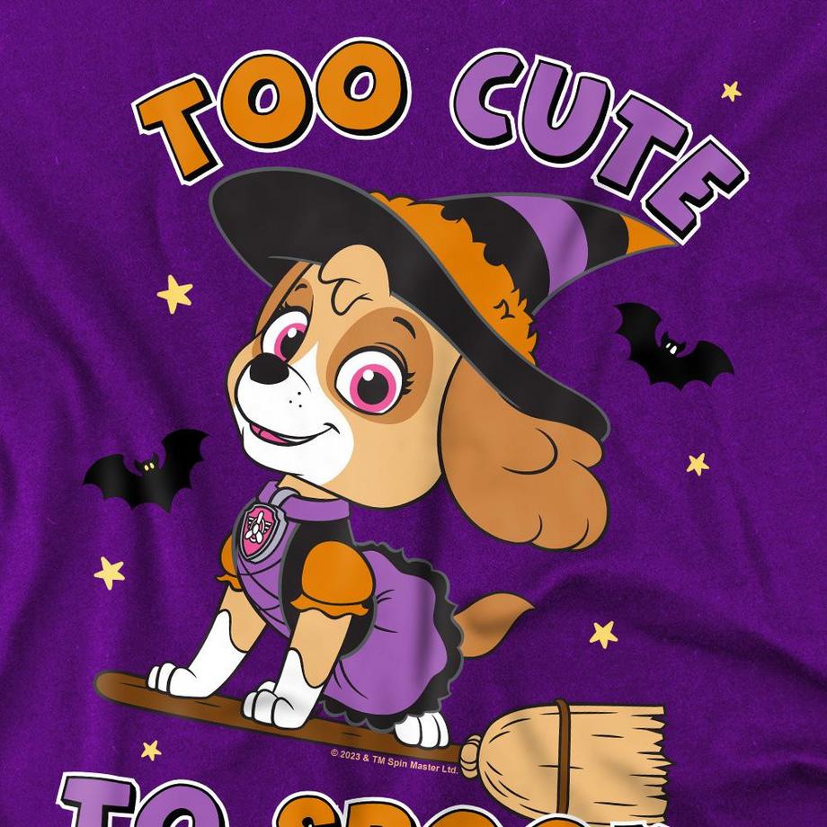 PAW PATROL Spooky T-Shirt Stampata Maniche Corte  