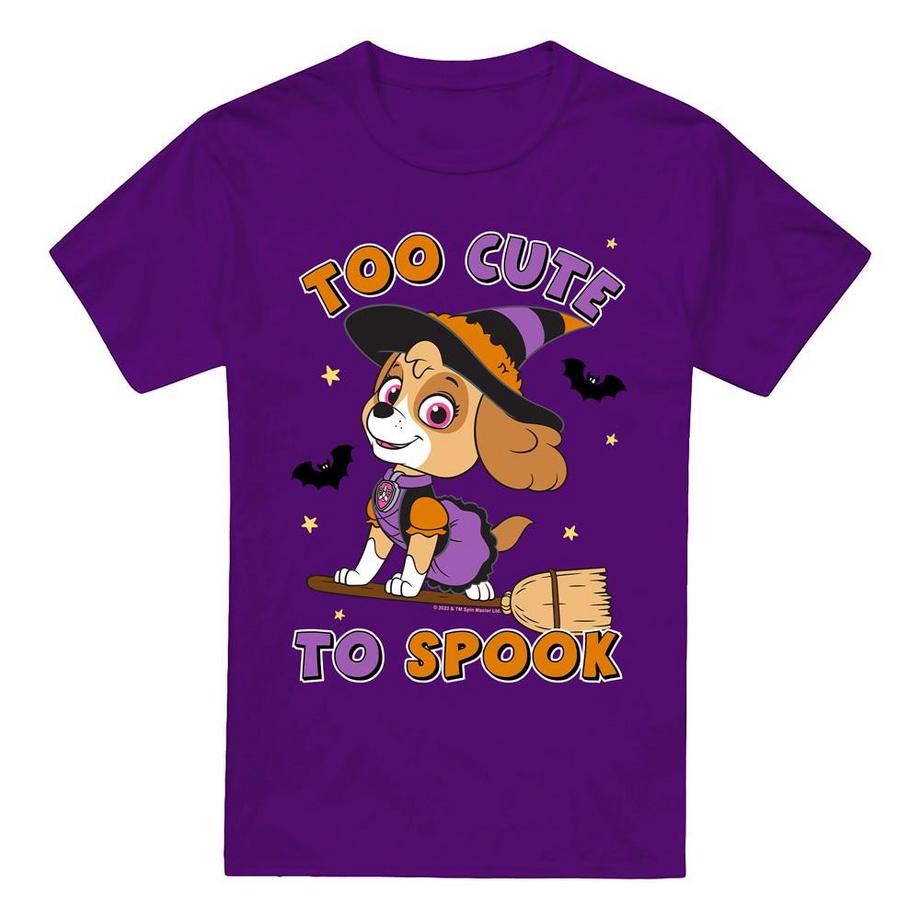 PAW PATROL Spooky T-Shirt Stampata Maniche Corte  