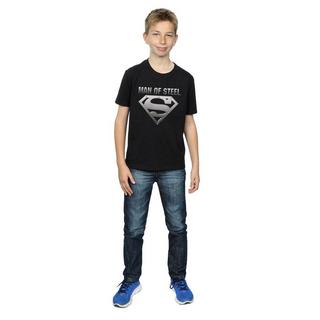 DC COMICS  Tshirt SUPERMAN MAN OF STEEL SHIELD 