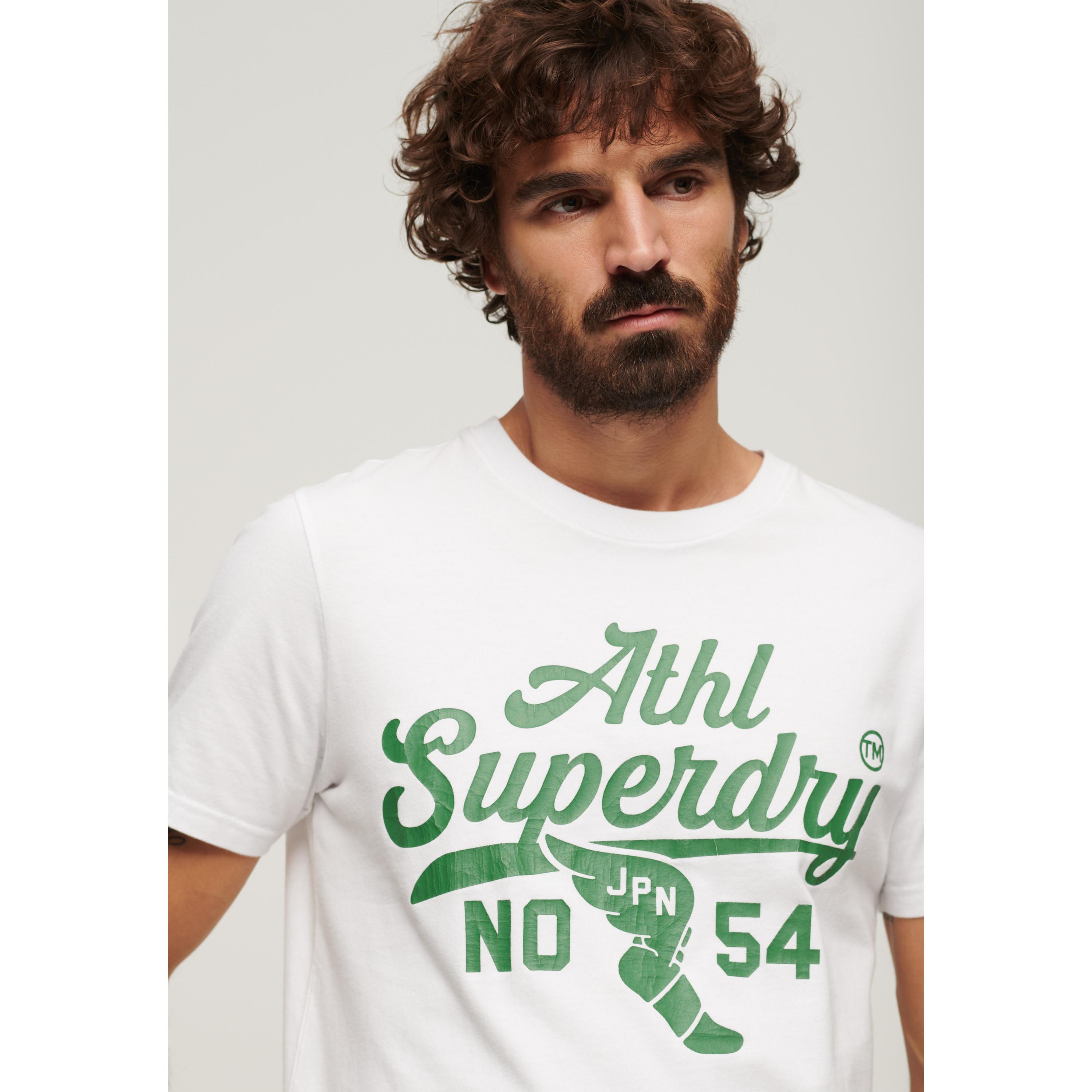 Superdry  t-hirt à motif uperdry track and field athletic 