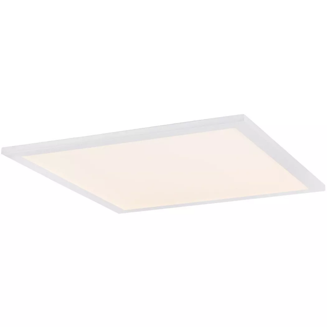 mutoni – Deckenleuchte Rosi 45x45x9, One Size, Weiss