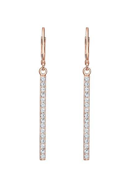 Elli  Ohrringe Stab Anhänger Kristalle 