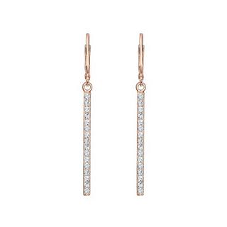 Elli  Ohrringe Stab Anhänger Kristalle 