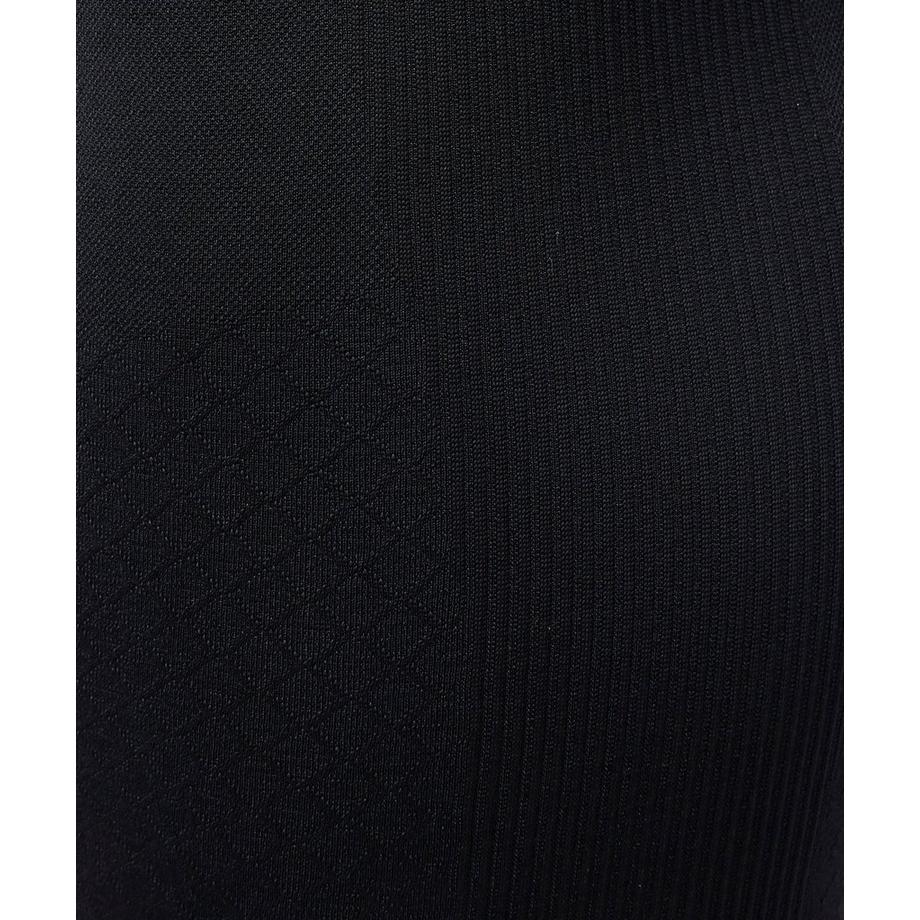 Damart  t-shirt da con zip a manica unga thermoacty 5 