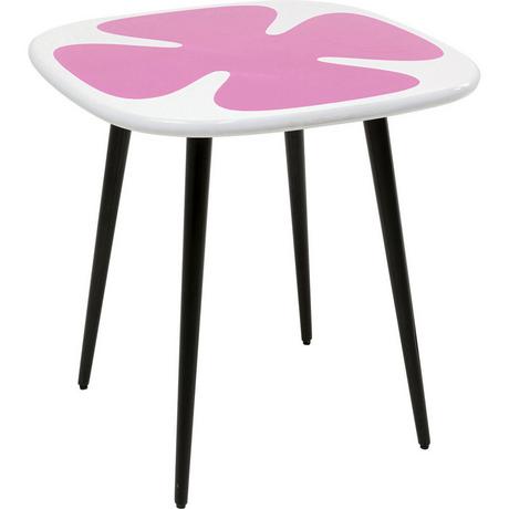 KARE Design Table d&#039;appoint Petal rose 60x60  