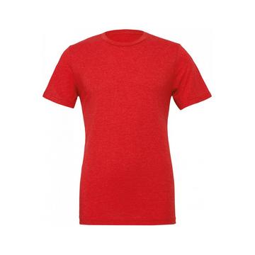 t-hirt mit rundhalauchnitt bella + canva triblend