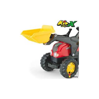 rolly toys  rollyKid-X Traktor mit Lader & Anhänger Rot 