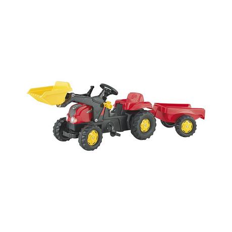 rolly toys  rollyKid-X Traktor mit Lader & Anhänger Rot 