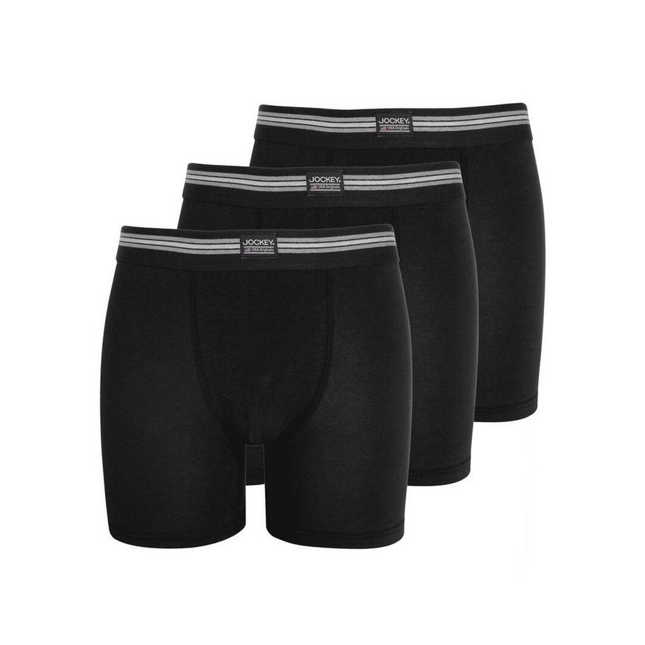 JOCKEY Cotton Stretch Boxer 3er-Pack  