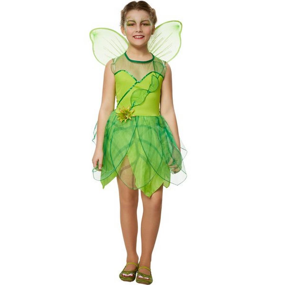 Tectake  Costume da bambina/ragazza -  Fata del bosco 