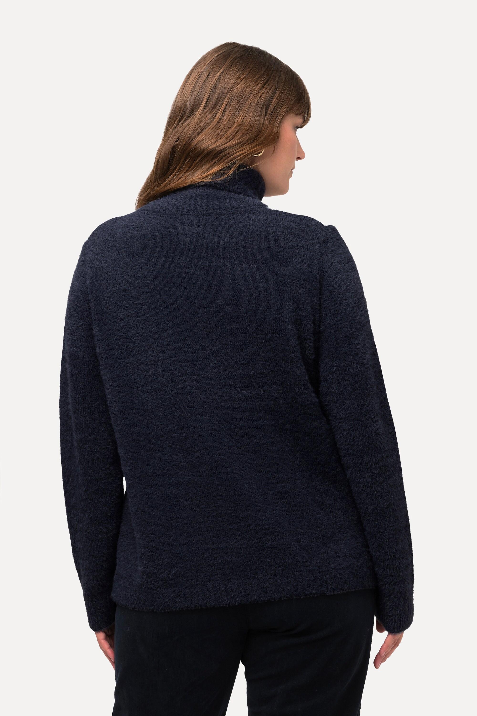 Ulla Popken Pullover Dolcevita Maniche Lunghe Paesaggio  