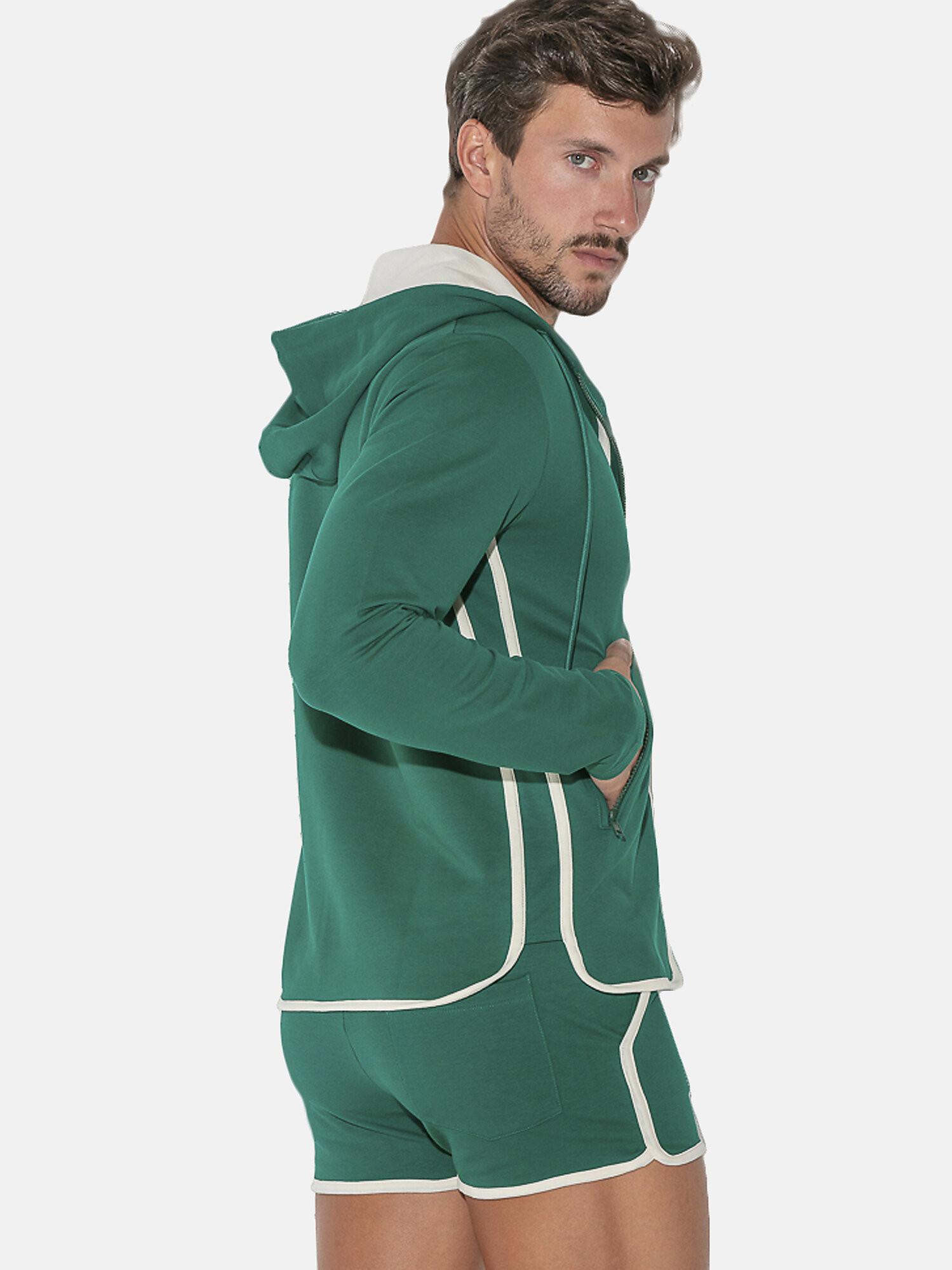 Code22  Veste de sport zippée à capuche Focus 