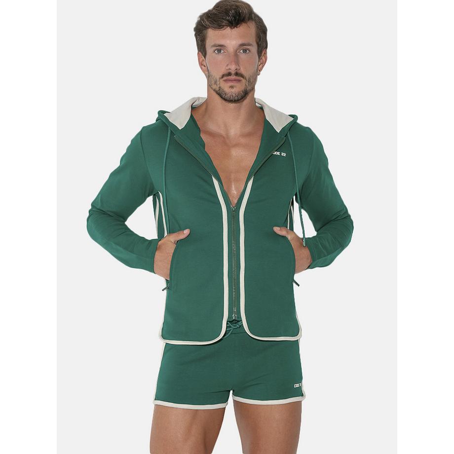 Sportjacke mit Reißverschluss und Kapuze Focus