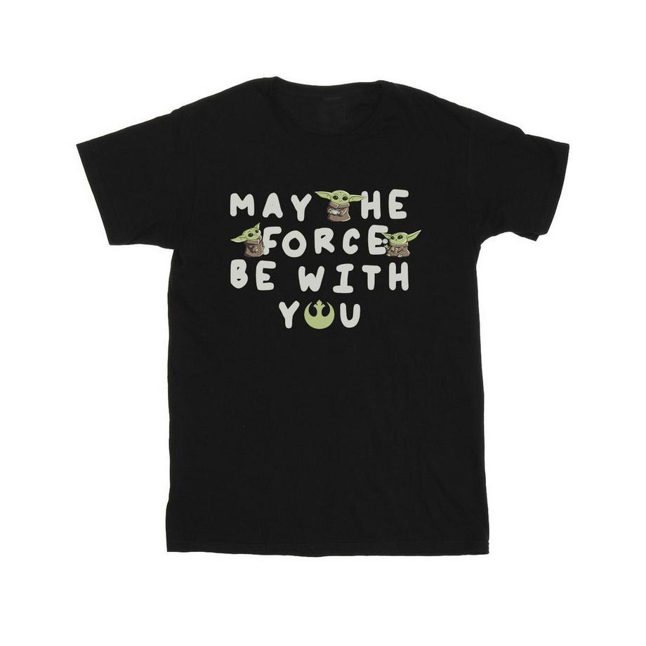 Tshirt THE MANDALORIAN MAY THE FORCE BE WITH YOU