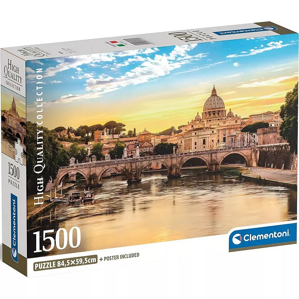 Clementoni High Quality Collection Rome Jigsaw puzzle 1500 pc(s) Landscape
