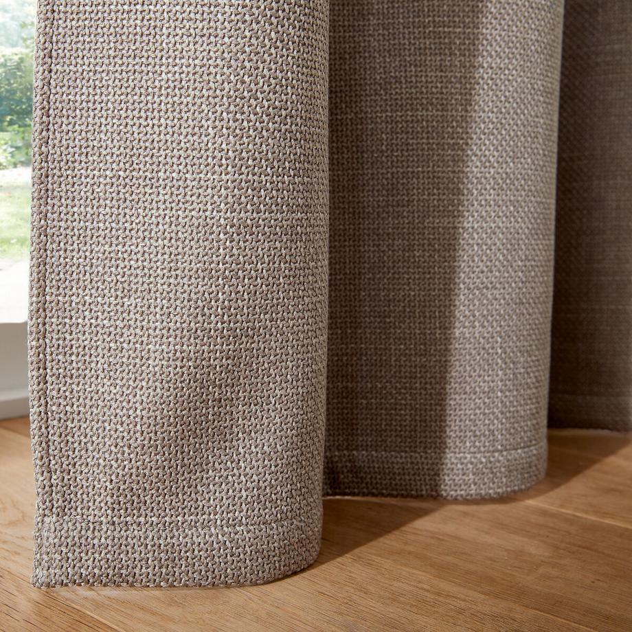 La Redoute Intérieurs  Rideau thermique polaire effet natté 