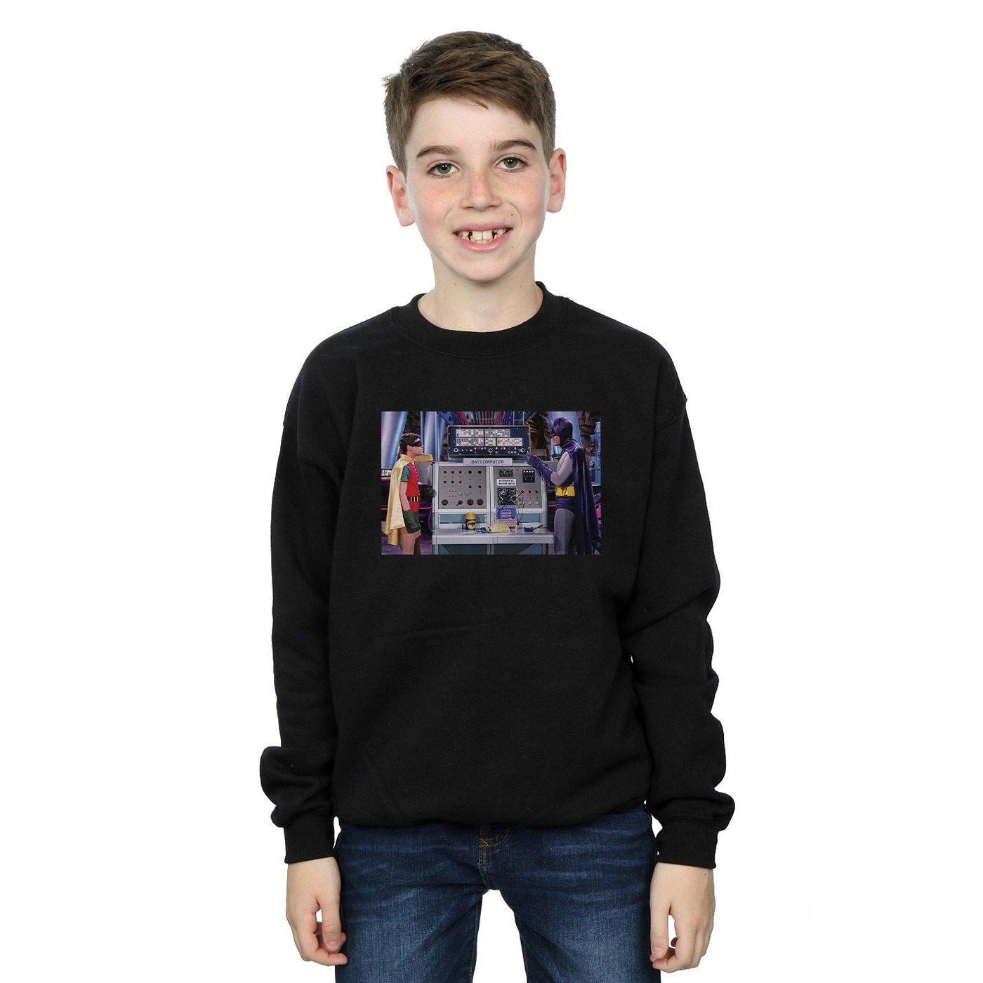 DC COMICS  Batman TV Series Batcomputer Sweatshirt 