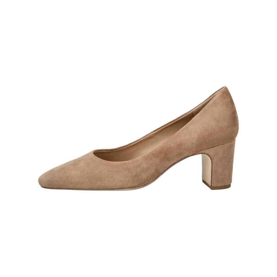 Högl Spitz zulaufende Pumps mit Blockabsatz  