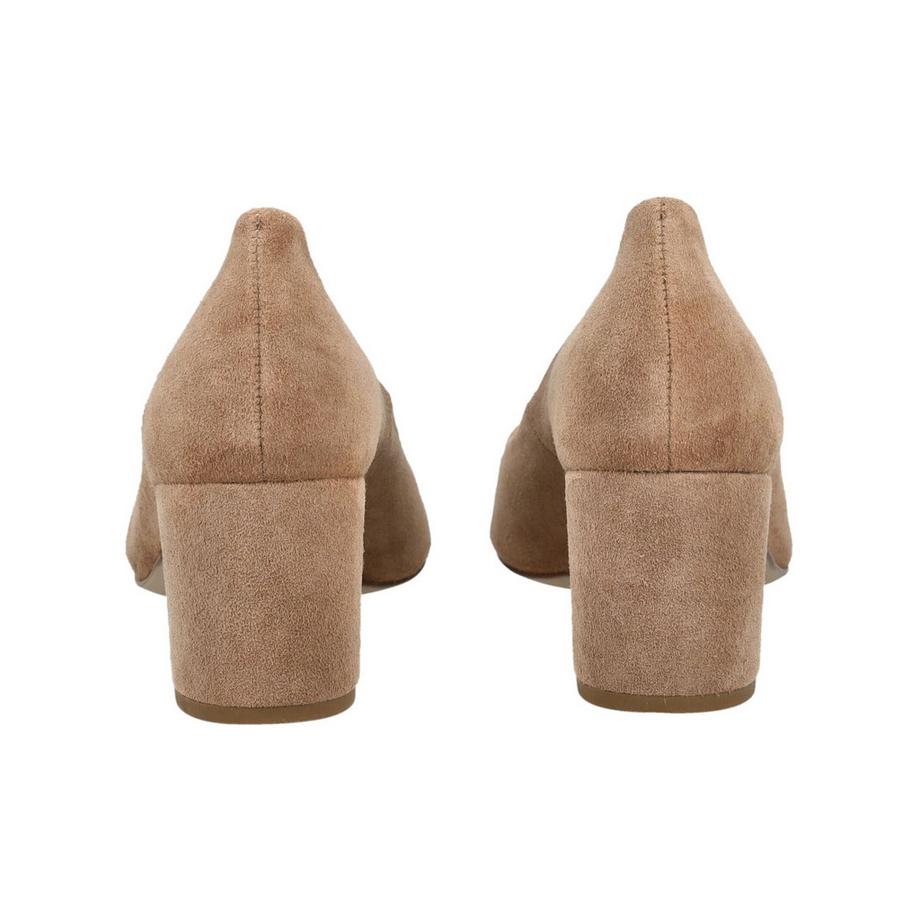 Högl Spitz zulaufende Pumps mit Blockabsatz  