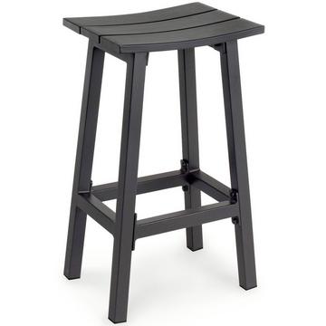 Tabouret de bar de jardin Skipper H71 Anthracite YK13