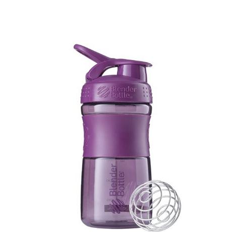 Blender Bottle  20oz / 590ml BlenderBottle SportMixer Flip, Plum 