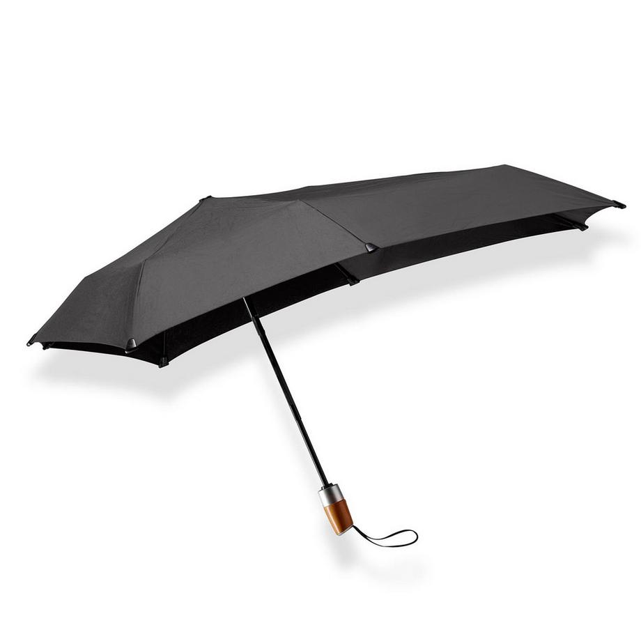 Senz  Senz Mini Automatic Deluxe parapluie pliable Storm, Noir pur 