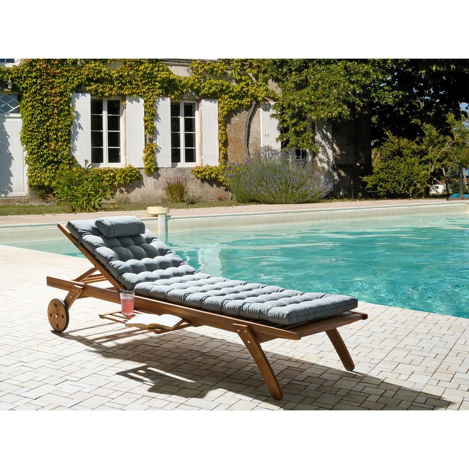 Beliani Liegenauflage aus Polyester Modern CESANA PREMIUM  