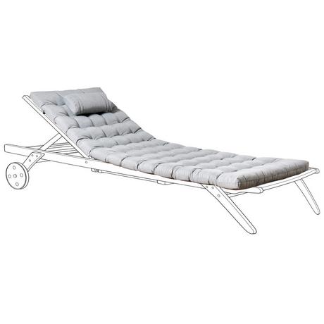 Beliani Coussin de transat extérieur en Polyester Moderne CESANA PREMIUM  
