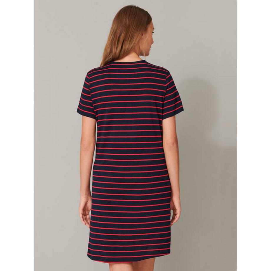 Schiesser Sleepshirt Kurzarm Gestreift  