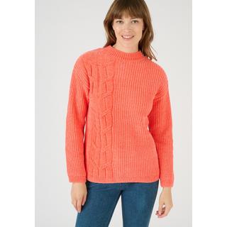 Damart  Zopfstrickpullover Chenille 