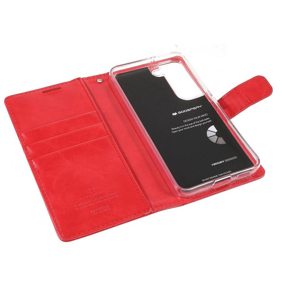 Mercury  Galaxy S22+ - Étui Blue Moon coque rouge 