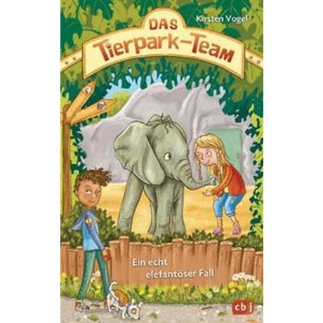 Das Tierpark-Team - Ein echt elefantöser Fall Vogel, Kirsten; Klaßen, Stefanie (Illustrationen) Gebundene Ausgabe 