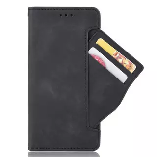 Cover-Discount  Xiaomi Mi 10 / 10 Pro - Étui avec de nombreuses fentes pour cartes Noir