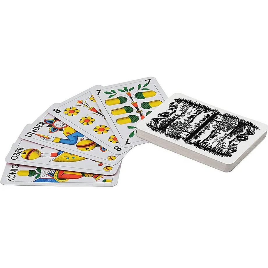 AGM MUELLER  Scherenschnitt Jassbox Jass 