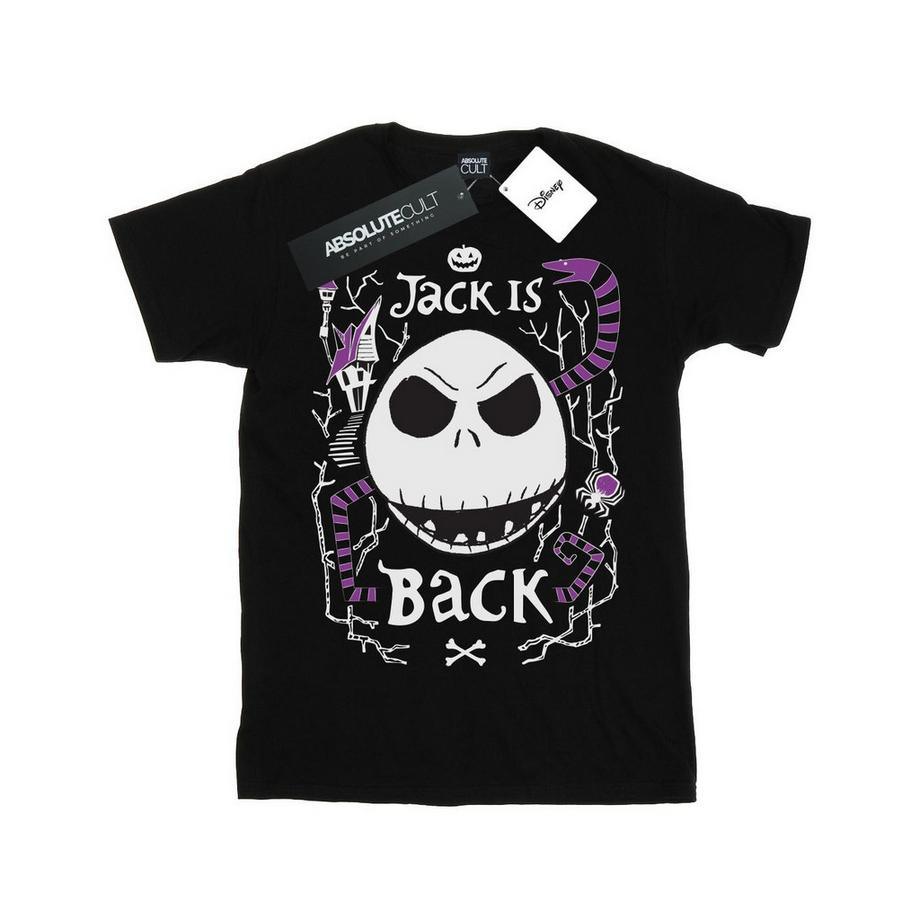 Nightmare Before Christmas Jack Is Back Maglietta